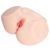Мастурбатор-полуторс с двойным слоем материала Jenny Onahole Real Vagina - KOKOS - в Ярославле купить с доставкой