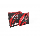 Презервативы с ароматом колы Expert Cola - 3 шт. - Expert - купить с доставкой в Ярославле