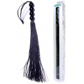 Черная силиконовая плеть - 37 см. - Boys of Toys - купить с доставкой в Ярославле