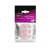 Прозрачная сквозная насадка на пенис с цветными шариками - Erowoman-Eroman - в Ярославле купить с доставкой