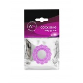 Лиловое эрекционное кольцо с 2 рядами стимулирующих шариков - Erowoman-Eroman - в Ярославле купить с доставкой