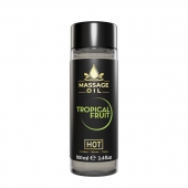 Массажное масло c ароматом тропических фруктов Massage Oil - 100 мл. - HOT - купить с доставкой в Ярославле
