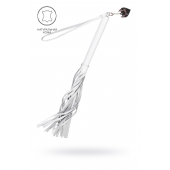 Белая кожаная плеть - 50 см. - Pecado - купить с доставкой в Ярославле