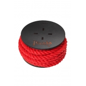 Красная веревка для шибари на катушке - 5 м. - Pecado - купить с доставкой в Ярославле