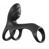 Черная насадка на пенис Ultimate Couples Cage Pro - Pipedream - в Ярославле купить с доставкой