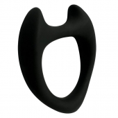 Черное эрекционное кольцо с рожками Wooomy Toro M - Adrien Lastic - в Ярославле купить с доставкой