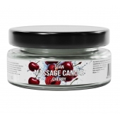 Массажная свеча «Спелая вишня» - 50 мл. - SGAN - купить с доставкой в Ярославле