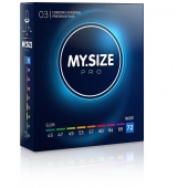 Презервативы MY.SIZE размер 72 - 3 шт. - My.Size - купить с доставкой в Ярославле