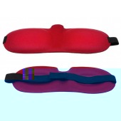 Красная глухая маска на резинке - Sitabella - купить с доставкой в Ярославле