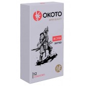 Точечные презервативы OKOTO Dotted - 12 шт. - Sitabella - купить с доставкой в Ярославле