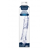 Прозрачная насадка-удлинитель Length Enhancer с подхватом - 22,3 см. - NMC - в Ярославле купить с доставкой