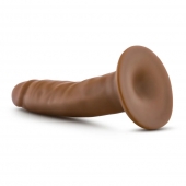 Карамельный фаллоимитатор 5.5 Inch Long Dildo With Suction Cup Base - 13,9 см. - Blush Novelties