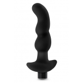 Черный вибромассажер простаты Prostate Massager 03 - 15,2 см. - Blush Novelties - в Ярославле купить с доставкой