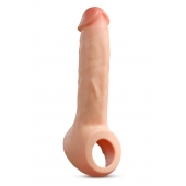 Телесная насадка-удлинитель Thrive 8.75 Inch Realistic Penis Extender Sleeve - 22,2 см. - Blush Novelties - в Ярославле купить с доставкой