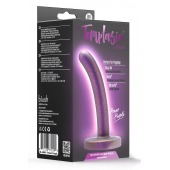 Фиолетовая насадка с гладкой поверхностью Surrender 4.75 Inch Beginner Pegging Dildo - 12 см. - Blush Novelties - купить с доставкой в Ярославле