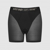 Трусики-шорты для фиксации насадок Strap-on-me Harness Lingerie Halo - size XS - Strap-on-me - купить с доставкой в Ярославле