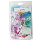 Набор из 3 эрекционных прозрачных колец - Boys of Toys - в Ярославле купить с доставкой