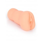 Телесный мастурбатор-вагина с 2 эрекционными кольцами в комплекте - Sexy Girl - в Ярославле купить с доставкой