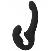 Черный безремневой страпон Share Lite - Fun Factory - купить с доставкой в Ярославле