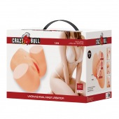 Телесный мастурбатор Liora с 2 любовными тоннелями - Baile - в Ярославле купить с доставкой