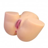 Телесный мастурбатор Liora с 2 любовными тоннелями - Baile - в Ярославле купить с доставкой