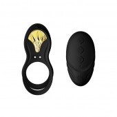 Черное эрекционное виброкольцо Bayek с пультом ДУ - Zalo - в Ярославле купить с доставкой