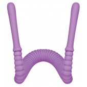 Фиолетовый гибкий фаллоимитатор Intimate Spreader для G-стимуляции - Orion