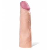 Реалистичная насадка с ярко выраженной головкой - 16,5 см. - A-toys - в Ярославле купить с доставкой