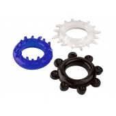 Набор из 3 разноцветных эрекционных колец - A-toys - в Ярославле купить с доставкой