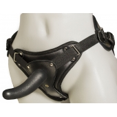 Женский страпон с вагинальной пробкой Woman Strap - 12 см. - LOVETOY (А-Полимер) - купить с доставкой в Ярославле