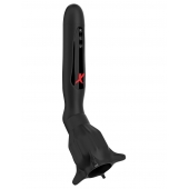 Чёрный вибростимулятор для головки члена с эффектом всасывания Vibrating Roto-Sucker - Pipedream - в Ярославле купить с доставкой