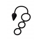 Тройное эрекционное кольцо с анальным хвостом Drop S-size - Erotist Adult Toys - в Ярославле купить с доставкой