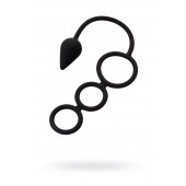 Тройное эрекционное кольцо с анальным хвостом Drop S-size - Erotist Adult Toys - в Ярославле купить с доставкой