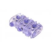 Фиолетовая насадка на пенис Rings Armour - Lola Games - в Ярославле купить с доставкой