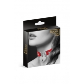 Красный чокер с замком в форме сердца - Bijoux Pour Toi - купить с доставкой в Ярославле