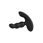 Черный силиконовый стимулятор простаты Levett Nitoc с пультом ДУ - Levett - в Ярославле купить с доставкой