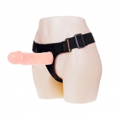 Телесный фаллоимитатор на трусиках Jessica Strap-On - 15,5 см. - Baile - купить с доставкой в Ярославле