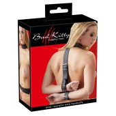 Фиксация на шею и запястья Bad Kitty Neck and Hand Restraints - Orion - купить с доставкой в Ярославле
