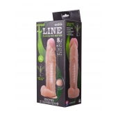 Большой фаллоимитатор на присоске F LINE - 23,5 см. - LOVETOY (А-Полимер)