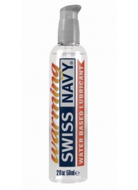 Разогревающий лубрикант на водной основе Swiss Navy Warming Lube - 59 мл. - Swiss navy - купить с доставкой в Ярославле
