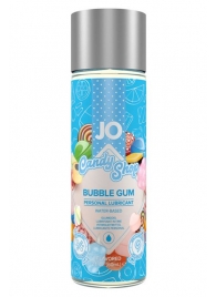Смазка на водной основе Candy Shop Bubblegum с ароматом жвачки - 60 мл. - System JO - купить с доставкой в Ярославле