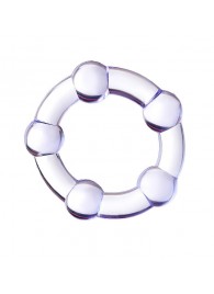 Фиолетовое эрекционное кольцо A-Toys - A-toys - в Ярославле купить с доставкой