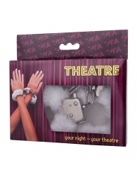 Наручники с белой меховой опушкой - ToyFa - купить с доставкой в Ярославле