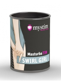 Компактный мастурбатор MasturbaTIN Swirl Girl - MyStim - в Ярославле купить с доставкой