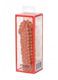 Телесная насадка на фаллос с бугорками KOKOS Extreme Sleeve 10 - 15,8 см. - KOKOS - в Ярославле купить с доставкой