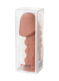 Насадка на фаллос с пузыриками, венками и ребристостью KOKOS Extreme Sleeve 09 - 12,7 см. - KOKOS - в Ярославле купить с доставкой