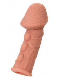 Насадка на фаллос с пузыриками, венками и ребристостью KOKOS Extreme Sleeve 09 - 12,7 см. - KOKOS - в Ярославле купить с доставкой