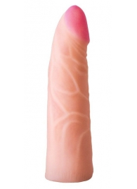 Фаллическая насадка на трусики харнесс - 17,5 см. - LOVETOY (А-Полимер) - купить с доставкой в Ярославле