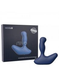 Синий вибромассажер простаты NEXUS REVO 2.0 с вращающейся головкой - Nexus Range - в Ярославле купить с доставкой