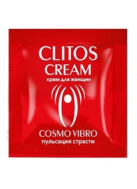 Пробник возбуждающего крема для женщин Clitos Cream - 1,5 гр. - Биоритм - купить с доставкой в Ярославле